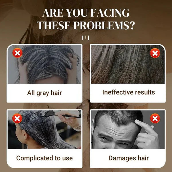 Japanese Long Lasting Natural Hair Dye Shampoo (Buy 1 Get 1 Freeš„)