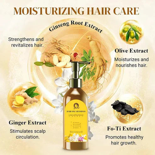 Japanese Long Lasting Natural Hair Dye Shampoo (Buy 1 Get 1 Freeš„)