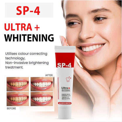 ✔SP-4 Ultra+ Whitening Teeth 300Gram 🔥(Buy 1 Get 3 Free🔥)
