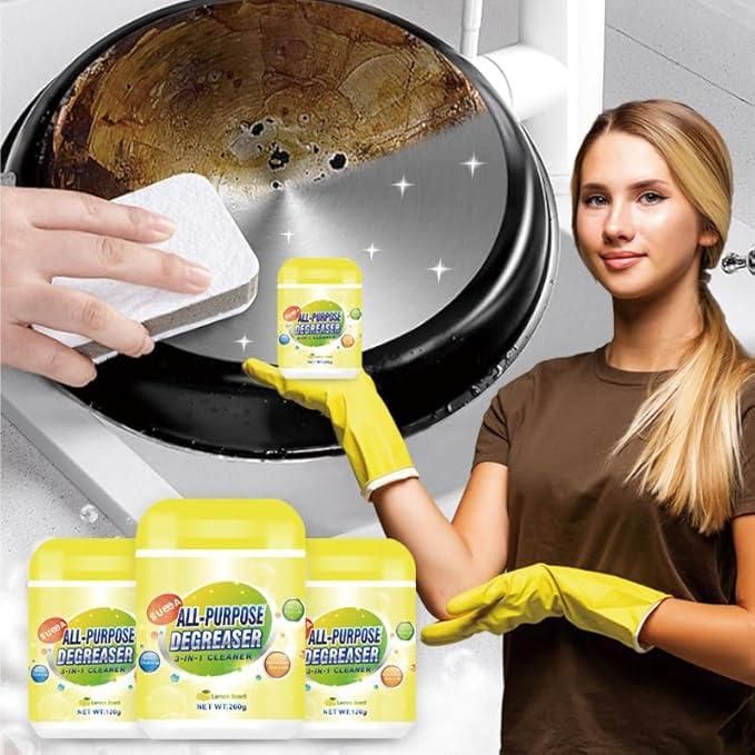 All Purpose Degreaser 3 in 1 Cleaner 200 gm Pack of 3