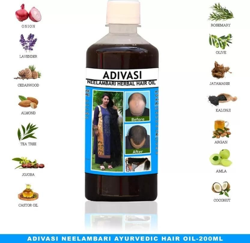 ORIGINAL™ 🌿 आदिवासी जीवा संजीवनी हर्बल हेयर ऑयल 💥Buy 1 Get 1 Free💥@50% Off Today Only🤩 989128 Reviews