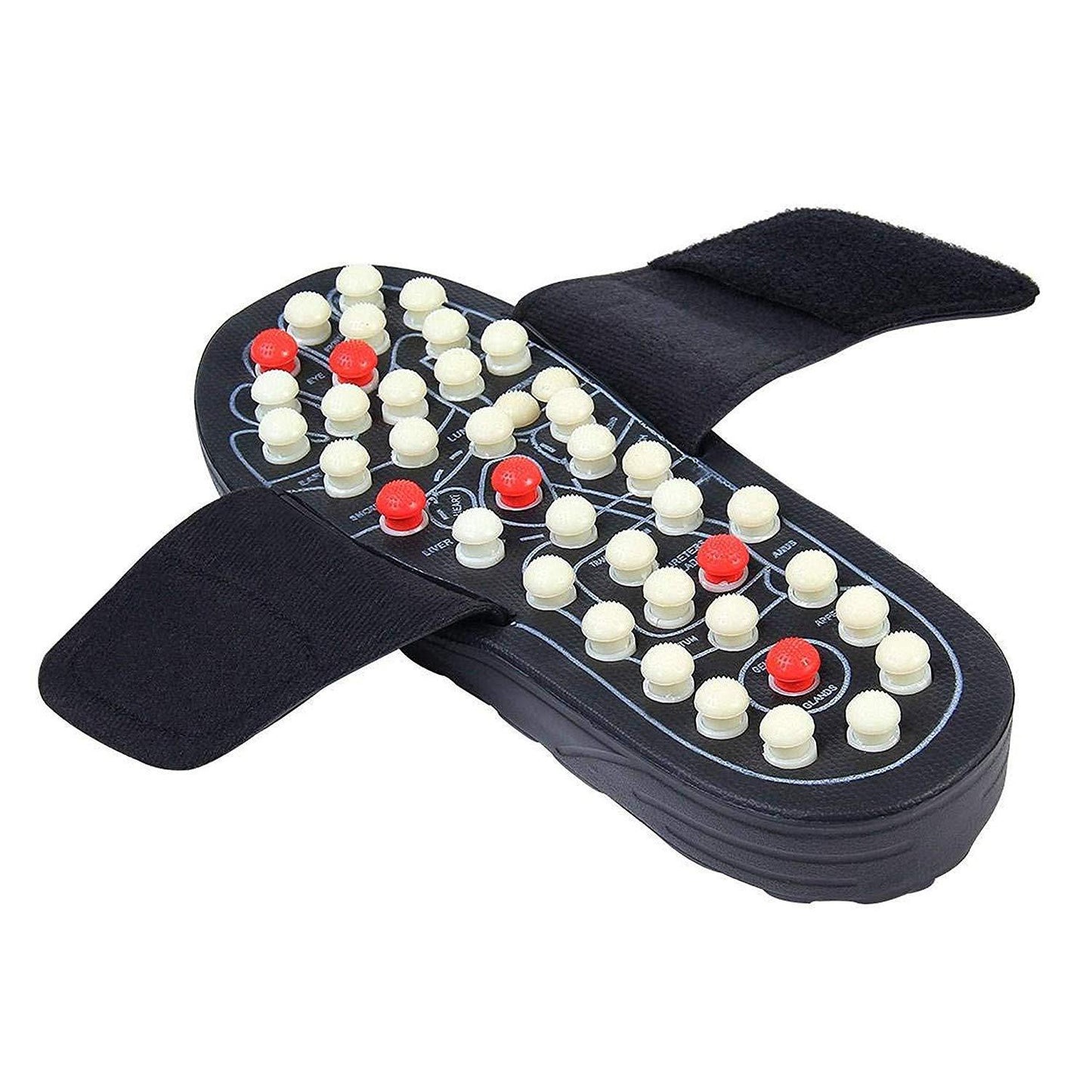 Spring Acupressure and Magnetic Therapy Slippers | Relieve Pain, Boost Circulation, Reduce Stress