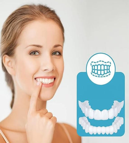 FIT FLEX ADJUSTABLE SNAP-ON DENTURES (Buy 1 Get 1 Free🔥🔥) ⭐️⭐️⭐️⭐️ 4.9/5 Reviews