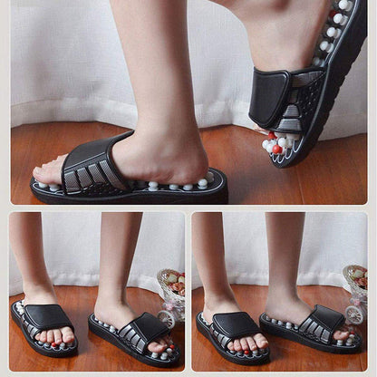 Spring Acupressure and Magnetic Therapy Slippers | Relieve Pain, Boost Circulation, Reduce Stress