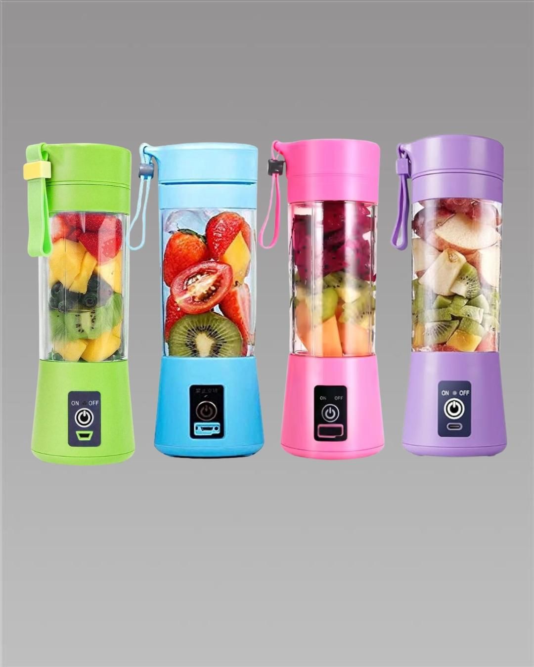 Portable Electric 6 Blade USB Juice Maker