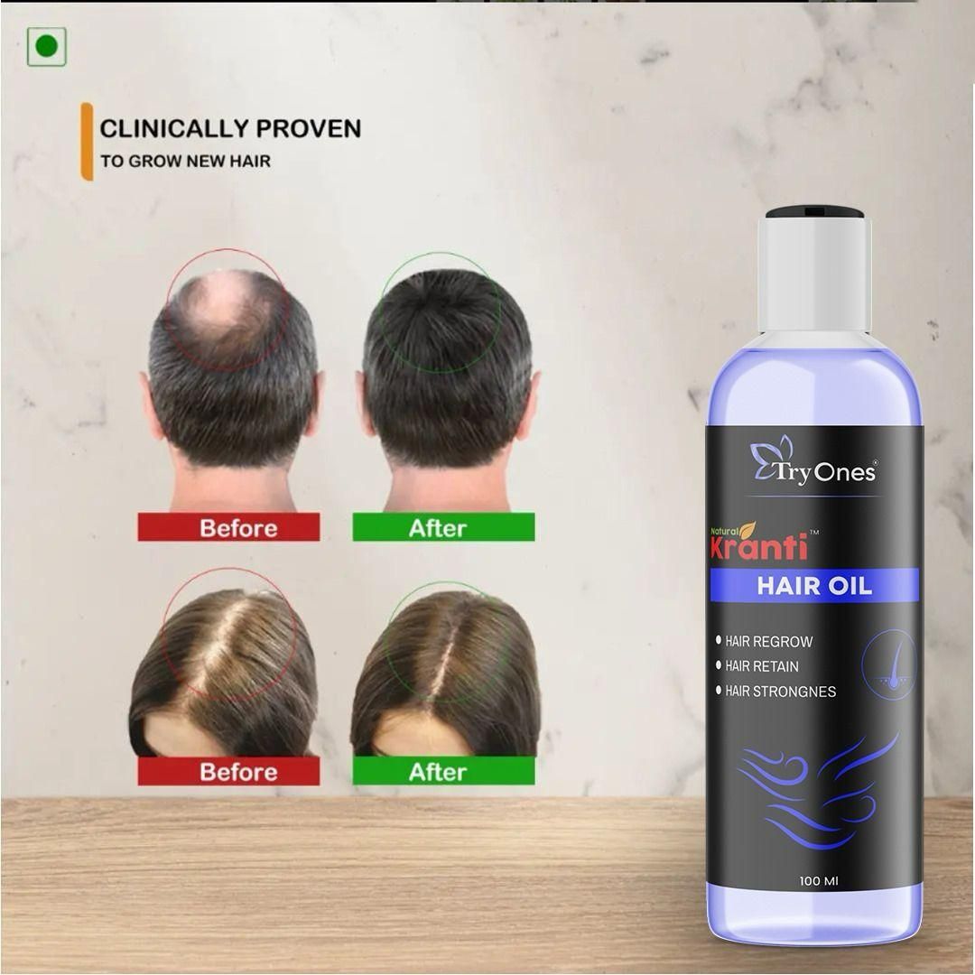 TryOnes Natural Kranti Hair Oil (Buy 1 Get 1 Free)