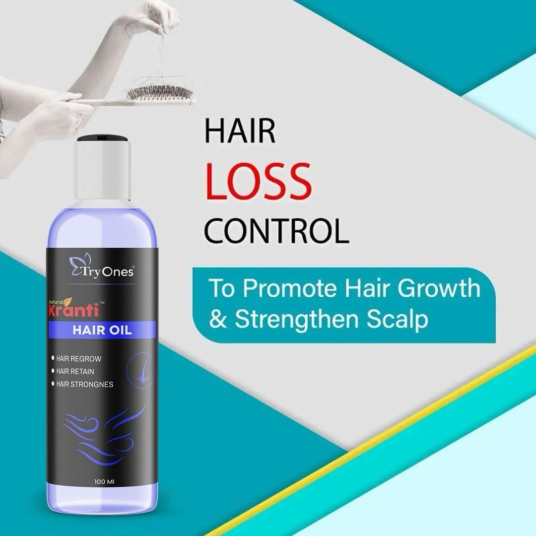 TryOnes Natural Kranti Hair Oil (Buy 1 Get 1 Free)