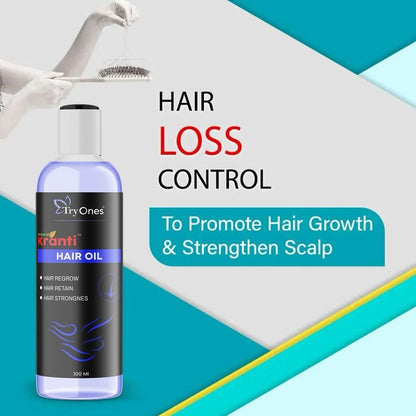 TryOnes Natural Kranti Hair Oil (Buy 1 Get 1 Free)