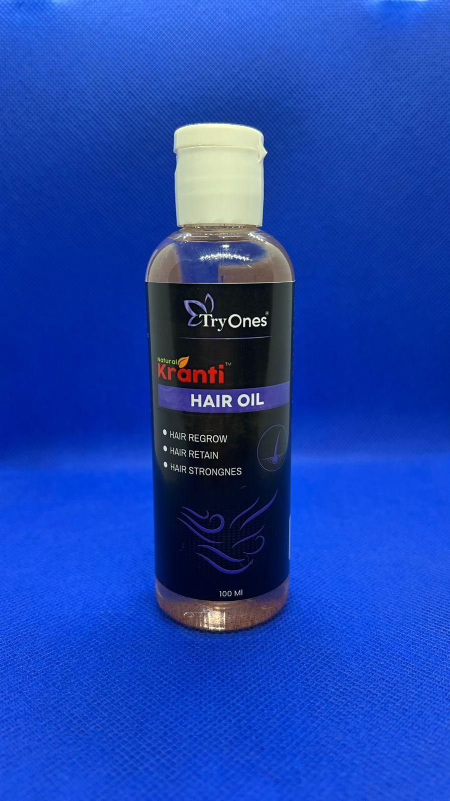 TryOnes Natural Kranti Hair Oil (Buy 1 Get 1 Free)