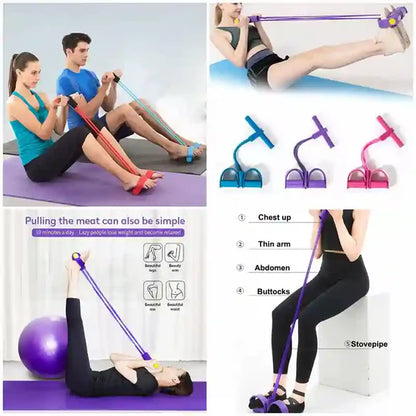 Tummy Trimer For Men & Women- Sculpt Your Abs & Reduce Belly Fat Effortlessly (Double Spring)