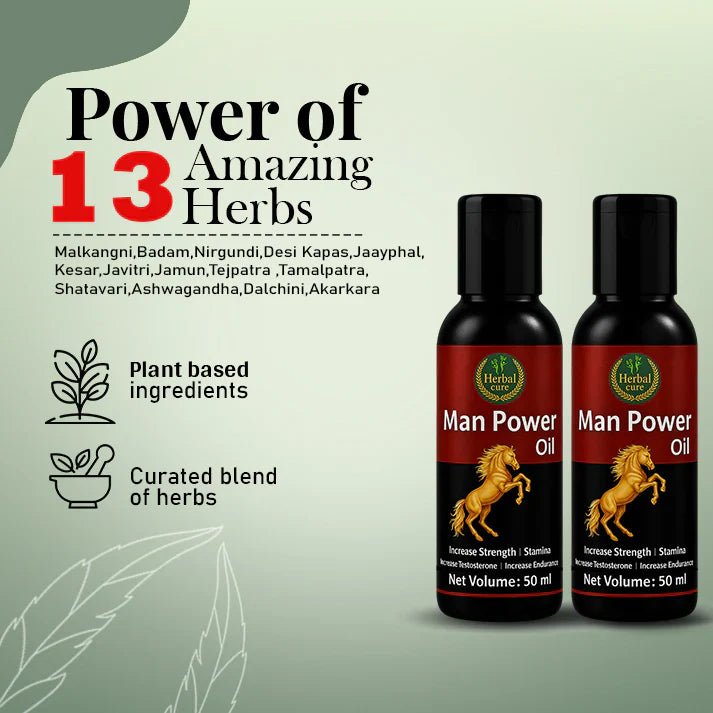 MAN POWER OIL (Pack Of 2)