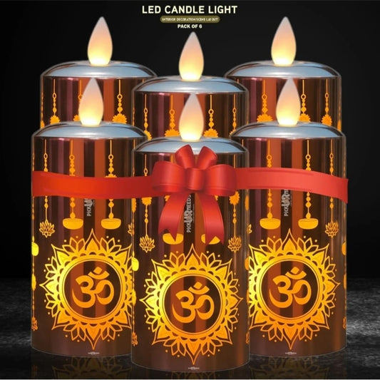 Realistic Moving Flame LED Light
