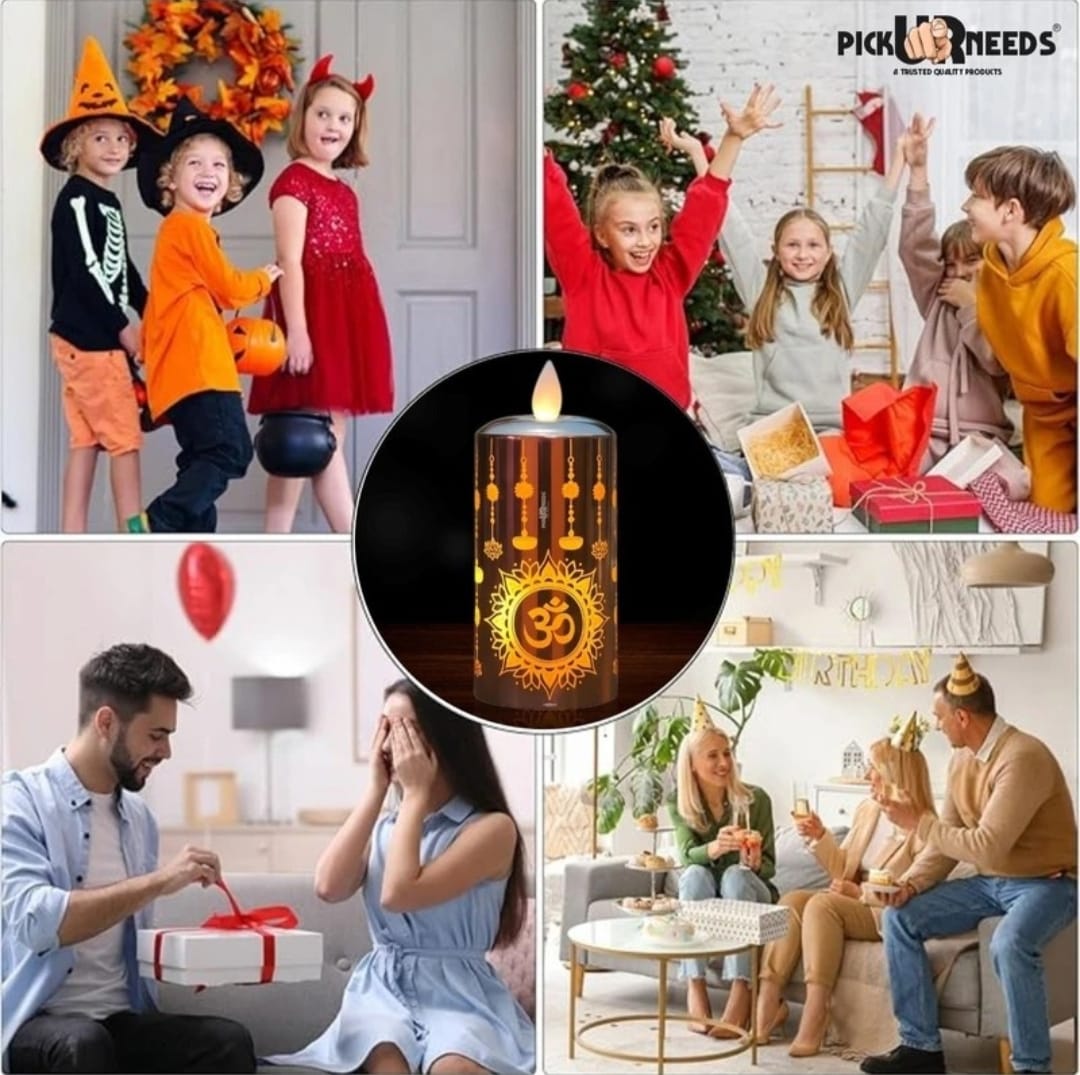 Realistic Moving Flame LED Light