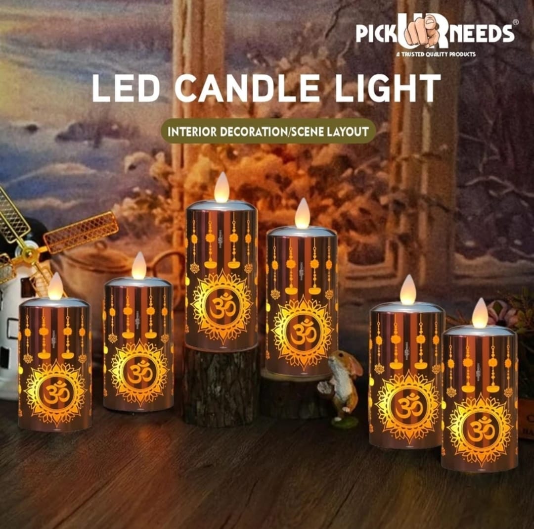 Realistic Moving Flame LED Light