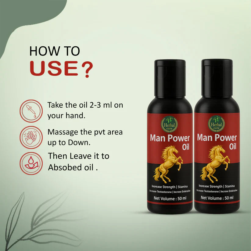 MAN POWER OIL (Pack Of 2)