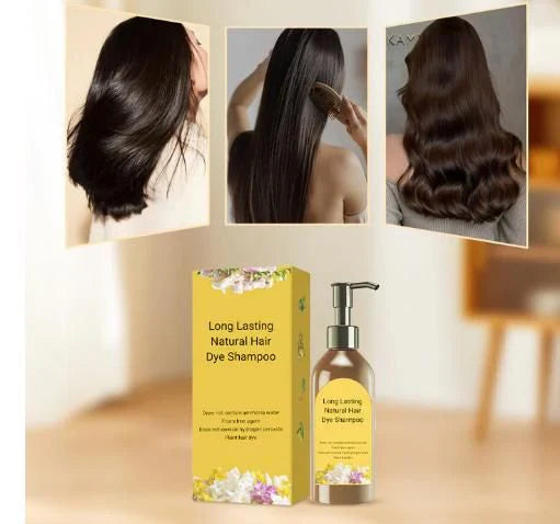 Japanese Long Lasting Natural Hair Dye Shampoo (Buy 1 Get 1 Free🔥)