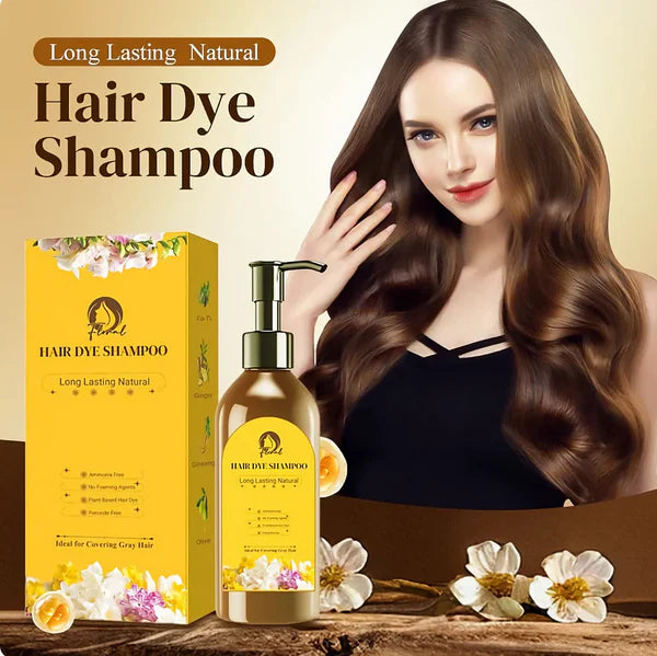 Japanese Long Lasting Natural Hair Dye Shampoo (Buy 1 Get 1 Free🔥)
