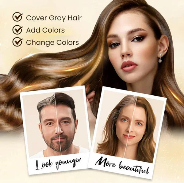 Japanese Long Lasting Natural Hair Dye Shampoo (Buy 1 Get 1 Free🔥)